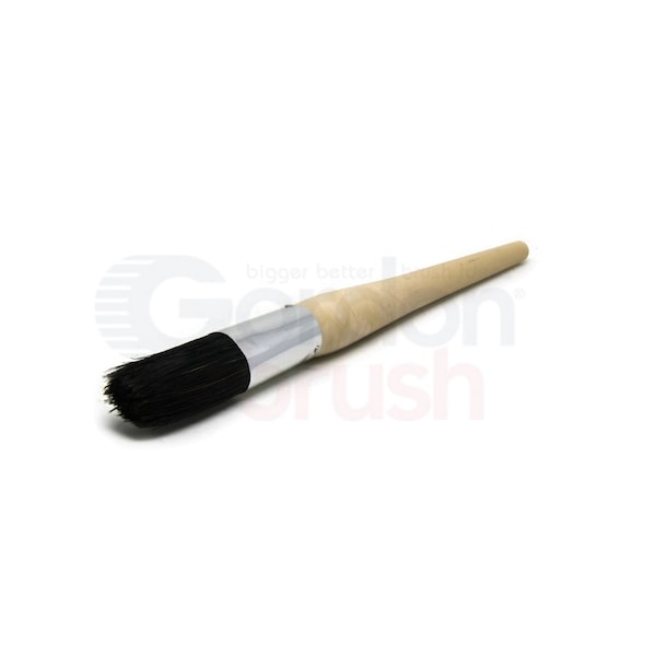 Size 6 Hog Bristle and Plastic Handle Sash Brush, PK12